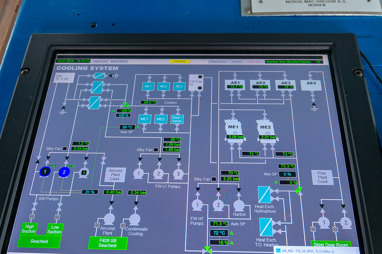 Cooling system controls